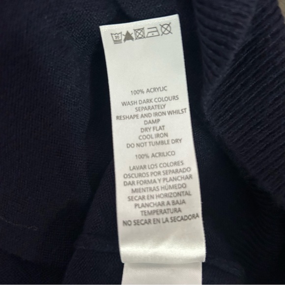 Atmosphere womens sweater top blue size 12 - Picture 7 of 7